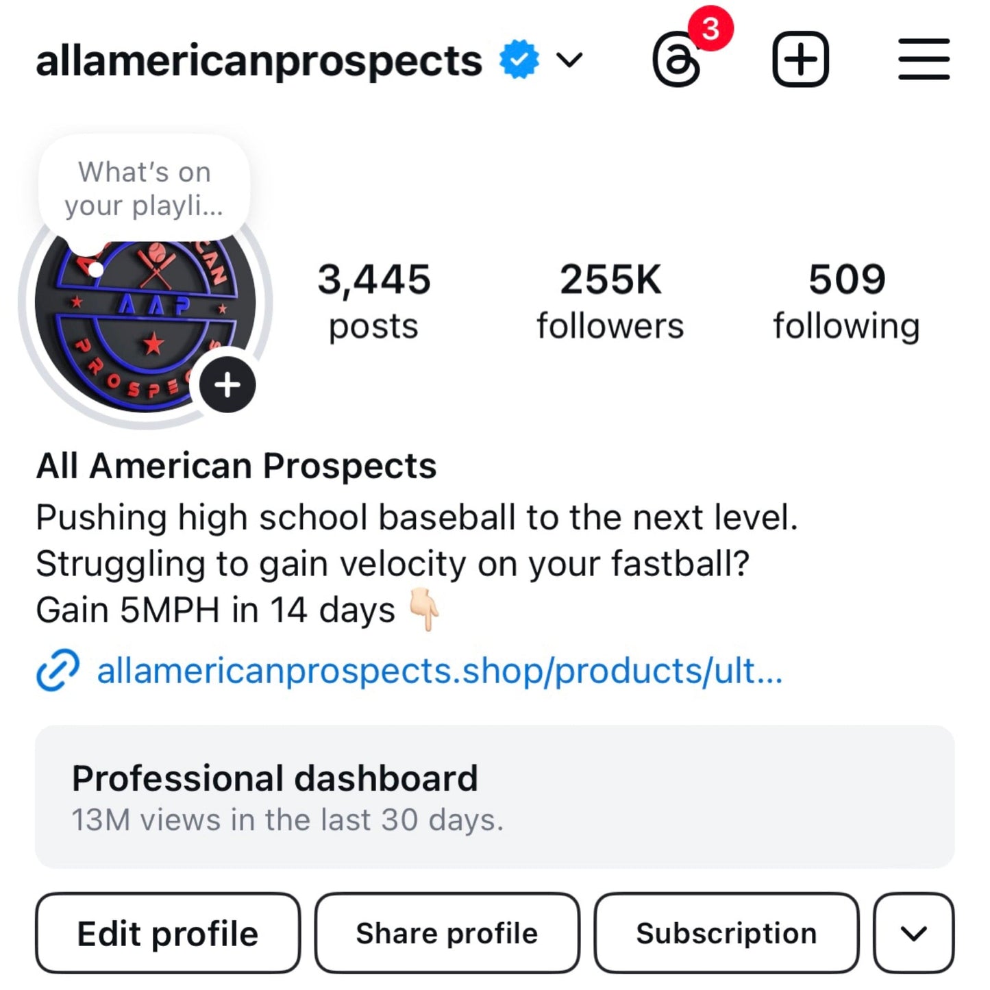 All American Prospects Player Shoutout - Get Seen by Millions